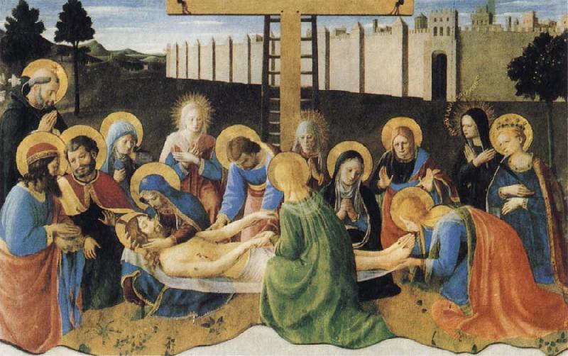Fra Angelico The Lamentation of Christ Germany oil painting art
